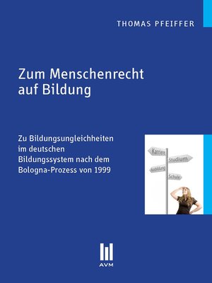 cover image of Zum Menschenrecht auf Bildung